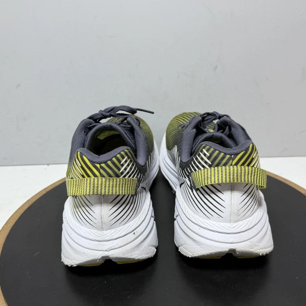 Hoka One One Rincon 2 Shoes Mens Size 10 Gray Cushioned Running Sneakers 1110514